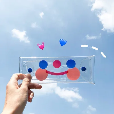 Mohamm 1Pcs Korean-Style Homemade Cute Transparent Elegant Small Flower Pencil Case INS Fresh Stationery Storage Box
Mohamm 1Pcs Korean-Style Homemade Cute Transparent Elegant Small Flower Pencil Case INS Fresh Stationery Storage Box