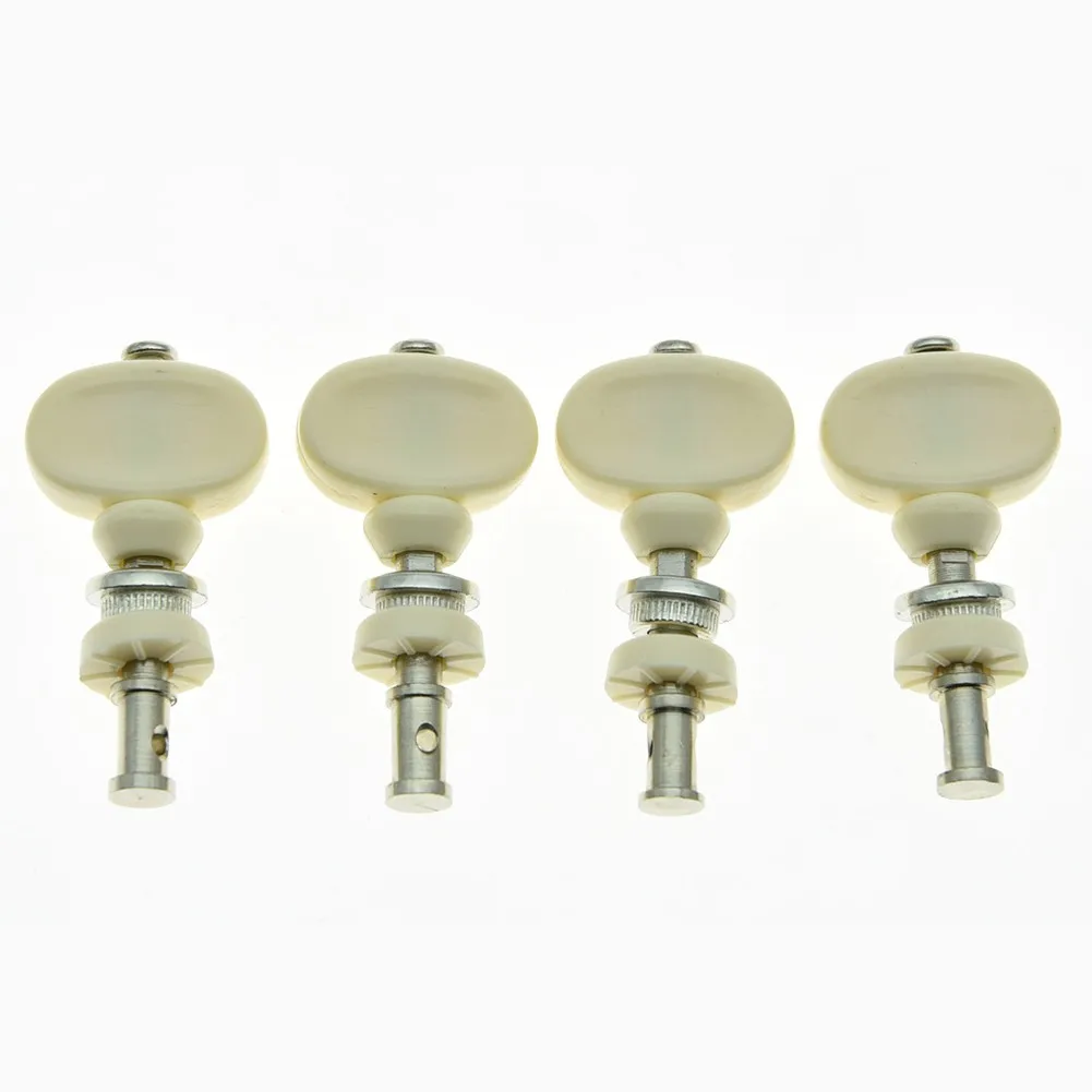 4pcs Nickel Precision Ukulele Tuners Tuning Keys Pegs Machine Heads Black/Cream Color Locking Tuners Pegs Ukulele Accessories
4pcs Nickel Precision Ukulele Tuners Tuning Keys Pegs Machine Heads Black/Cream Color Locking Tuners Pegs Ukulele Accessories