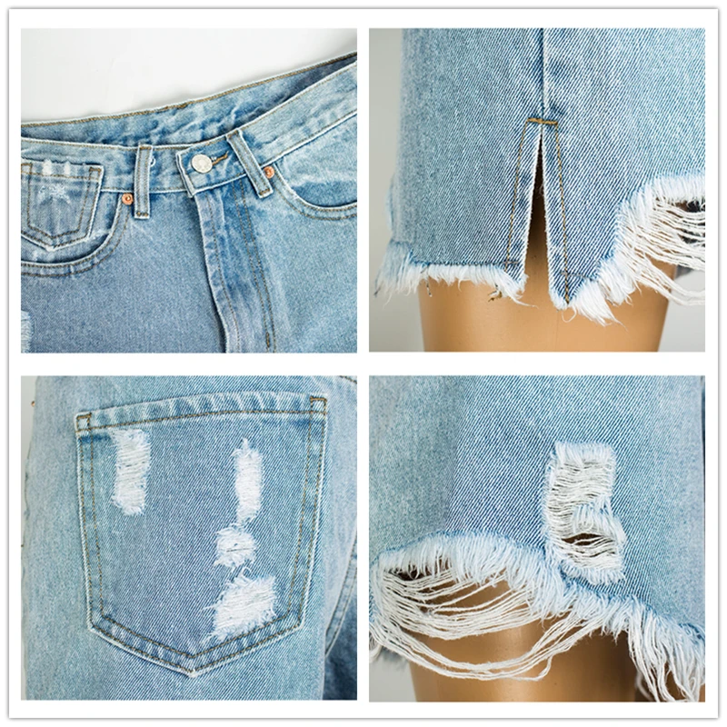 Summer Ripped High Waist Shorts Women Loose Denim Shorts Vaqueros Mujer Short Jeans Femme Streetwear Ladies Jeans Capris K908
Summer Ripped High Waist Shorts Women Loose Denim Shorts Vaqueros Mujer Short Jeans Femme Streetwear Ladies Jeans Capris K908