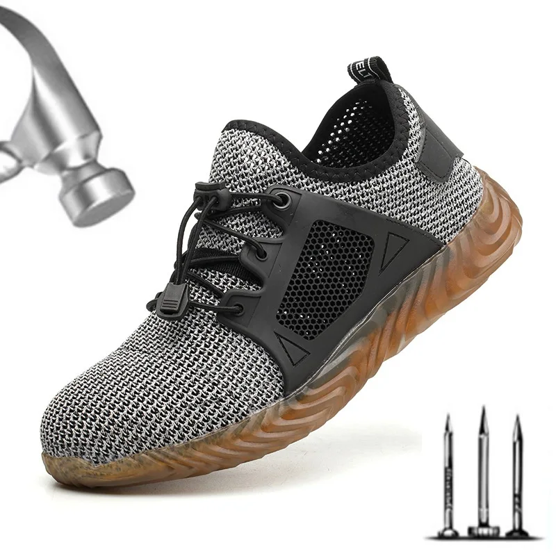 New men Steel Toe Work Safety Shoes Lightweight Breathable Reflective Casual Sneaker Prevent piercing Women Protective boots
New men Steel Toe Work Safety Shoes Lightweight Breathable Reflective Casual Sneaker Prevent piercing Women Protective boots