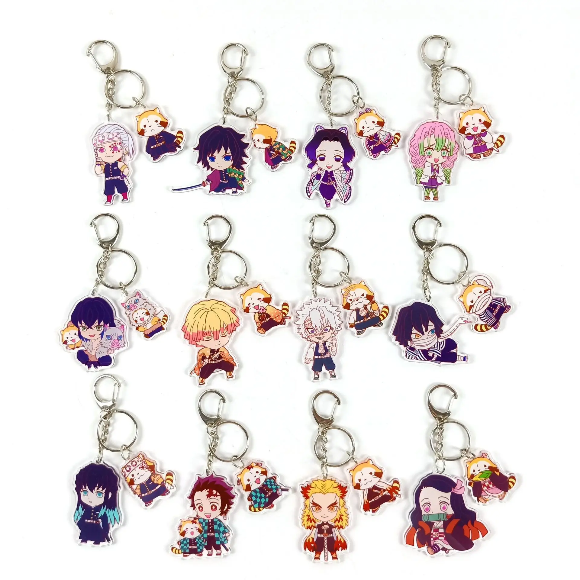 Anime Demon Slayer Kisatsutai Tanjirou Nezuko Ghost Blade Ghost Knife Keychain Acrylic Animation Peripheral Secondary Pendant Ha
Anime Demon Slayer Kisatsutai Tanjirou Nezuko Ghost Blade Ghost Knife Keychain Acrylic Animation Peripheral Secondary Pendant Ha