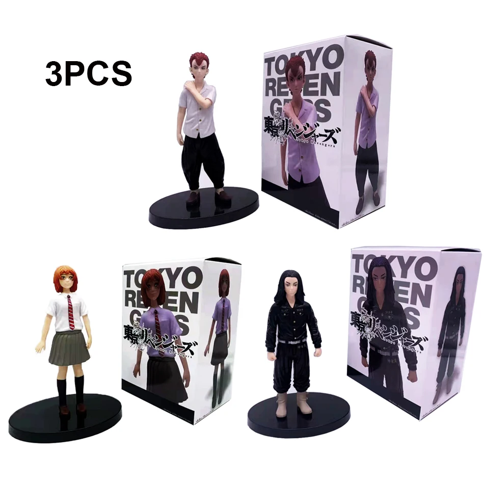 Hot【Ready Stock】Anime Figure Tokyo Revengers Action Figure Manjiro Sano Chifuyu Matsuno Takemichi Hanagaki Figurine Manga Toys
Hot【Ready Stock】Anime Figure Tokyo Revengers Action Figure Manjiro Sano Chifuyu Matsuno Takemichi Hanagaki Figurine Manga Toys