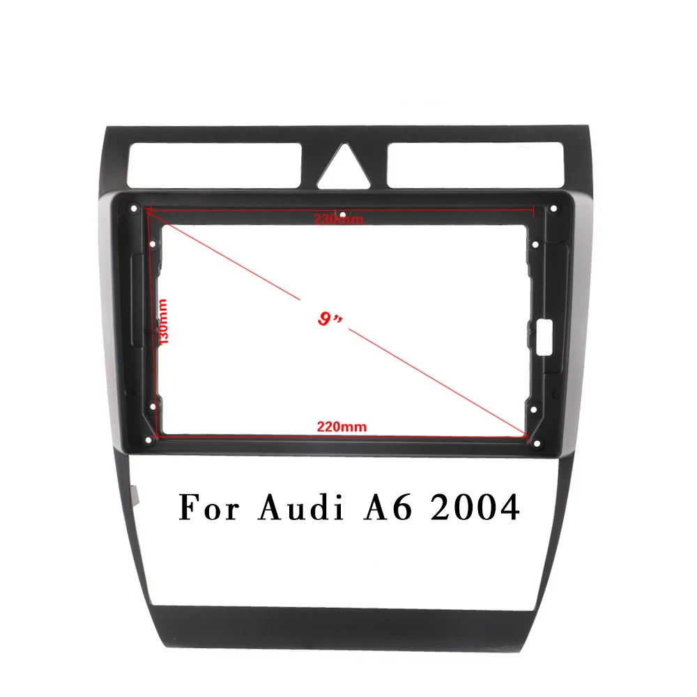 Double Din Black ABS Trim Fascia Frame For Audi A6 2004 Refit 9 inch Car Android Radio Navigation DVD Dashboard
Double Din Black ABS Trim Fascia Frame For Audi A6 2004 Refit 9 inch Car Android Radio Navigation DVD Dashboard