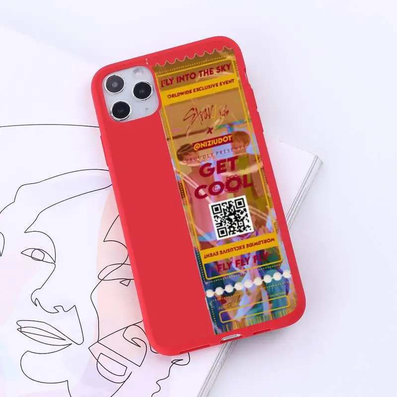 Stray Kids Air tickets fashion Design pattern Phone Case Candy Color for iPhone 6 7 8 11 12 s mini pro X XS XR MAX Plus
Stray Kids Air tickets fashion Design pattern Phone Case Candy Color for iPhone 6 7 8 11 12 s mini pro X XS XR MAX Plus