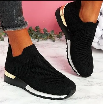 sock knitted Nianfei shoes, stretch cloth, large size women's shoes walking shoes
sock knitted Nianfei shoes, stretch cloth, large size women's shoes walking shoes