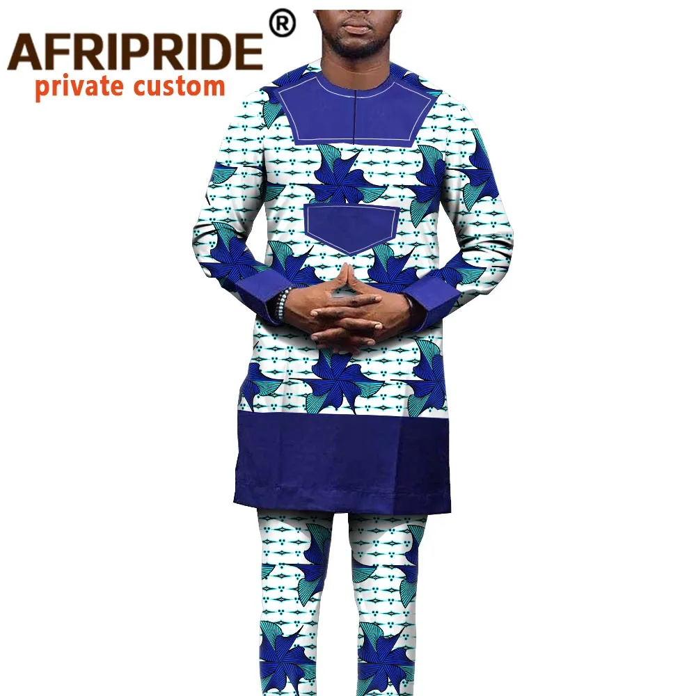 Мужской костюм Afripride с принтом Анкары, длинный лоскутный Топ по индивидуальному заказу + длинные брюки, Повседневный хлопковый костюм для му... 
Мужской костюм Afripride с принтом Анкары, длинный лоскутный Топ по индивидуальному заказу + длинные брюки, Повседневный хлопковый костюм для му...