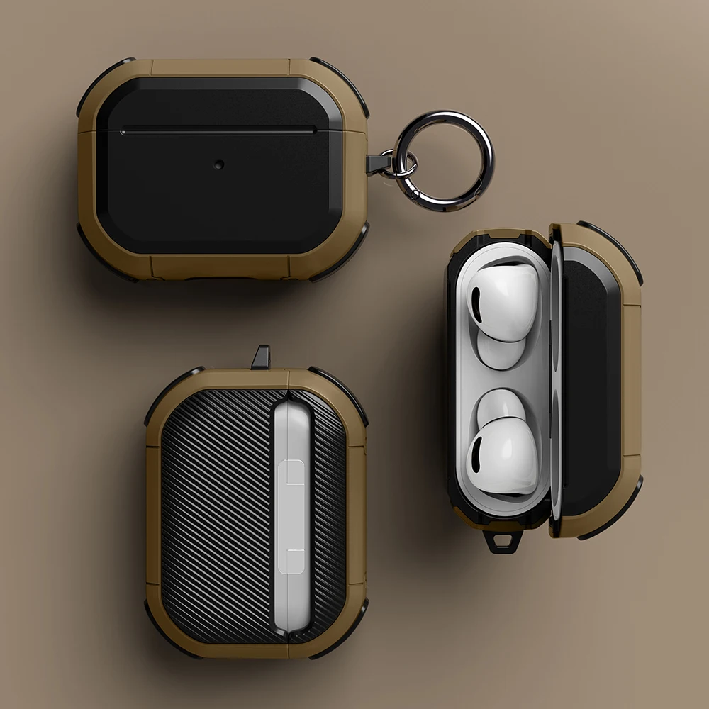 Cover For Airpods pro Case TPU PC Anti-fall Cover For Apple AirPods 3 2 Case Accessories Wireless Earphone With Keychain
Cover For Airpods pro Case TPU PC Anti-fall Cover For Apple AirPods 3 2 Case Accessories Wireless Earphone With Keychain