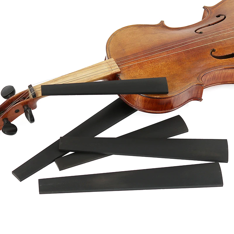 

Violin ebony fingerboard Viola cello bass pressure fingerboard 1/2/3/4/8 made of wood accessories