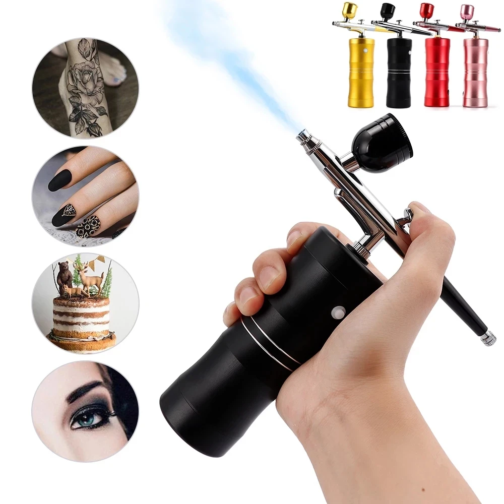 0.4mm Airbrush Makeup Cake for Compressor Kit Air-brush Spray Gun for Art Painting Manicure Craft Spray Model Face Steamer
0.4mm Airbrush Makeup Cake for Compressor Kit Air-brush Spray Gun for Art Painting Manicure Craft Spray Model Face Steamer
