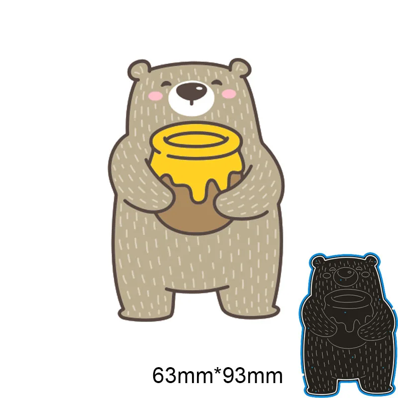 Metal steel Cutting Dies New Cubs love honey DIY Scrapbooking Photo Album Embossing paper Cards 63*93mm
Metal steel Cutting Dies New Cubs love honey DIY Scrapbooking Photo Album Embossing paper Cards 63*93mm