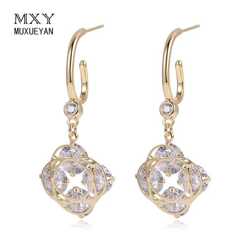 MUXUEYAN Earrings For Woman 2021 Trend Silver Color Zircon Long Pendant Girls Fine Jewelry Piercing Luxury
MUXUEYAN Earrings For Woman 2021 Trend Silver Color Zircon Long Pendant Girls Fine Jewelry Piercing Luxury