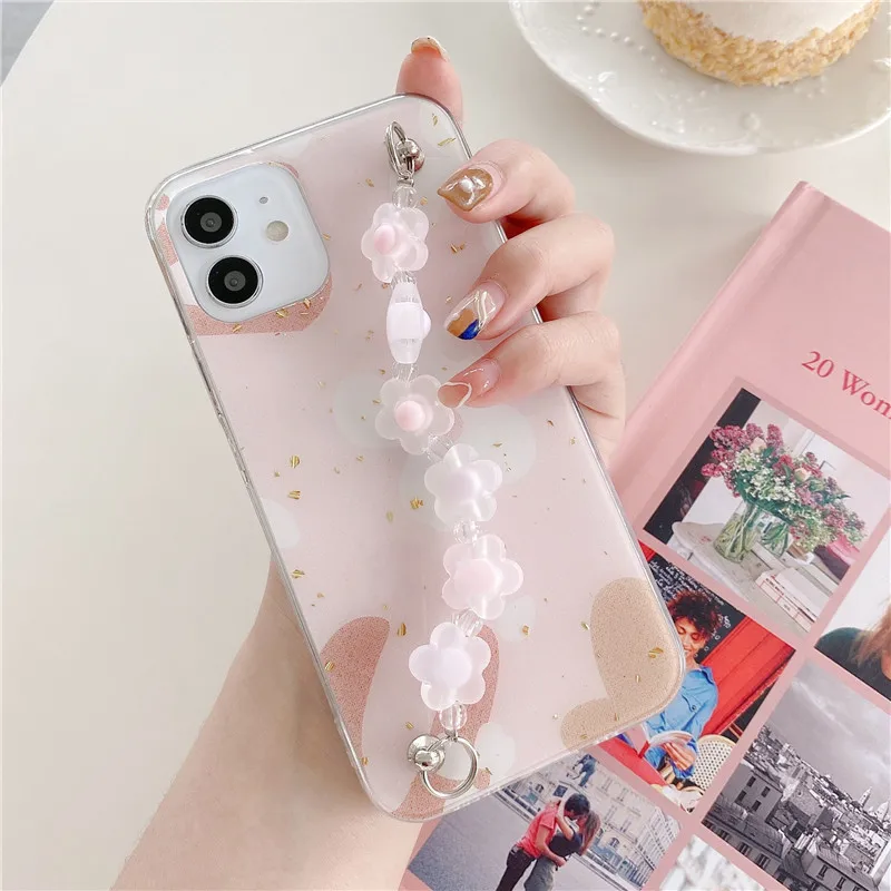 Fashion Flower Wristband Sparkle Fold Foil Phone Case For iPhone 12 11 Pro Mini XR XS MAX 8 X 7 Plus SE 2020 Silicone Back Cover
Fashion Flower Wristband Sparkle Fold Foil Phone Case For iPhone 12 11 Pro Mini XR XS MAX 8 X 7 Plus SE 2020 Silicone Back Cover
