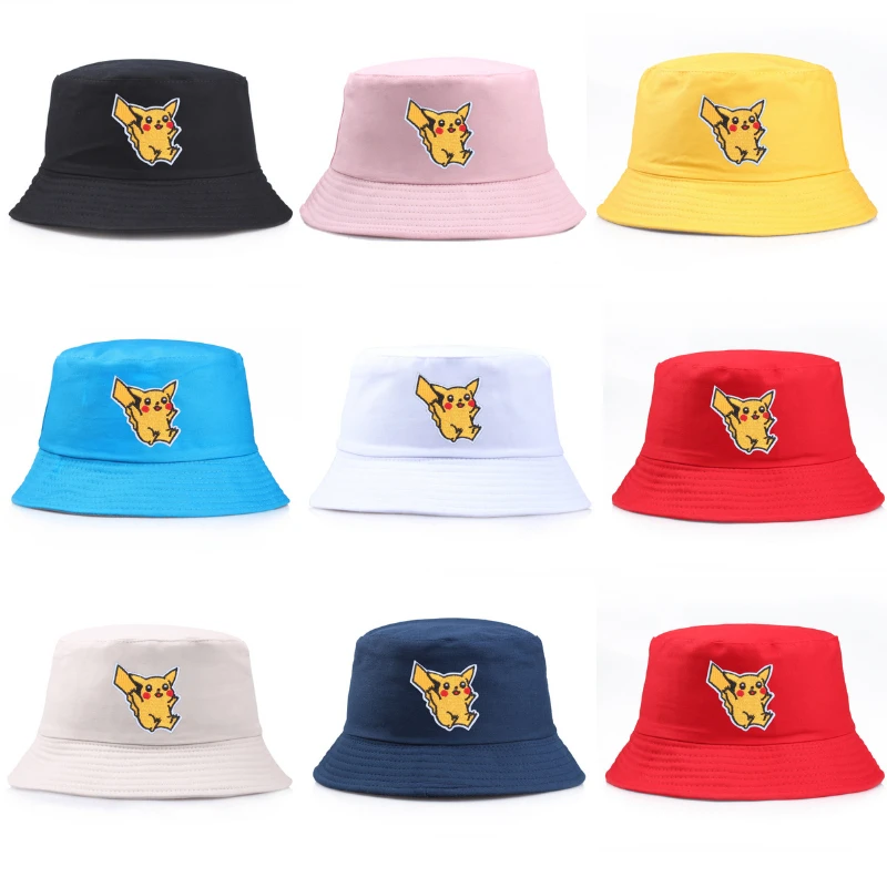 Pokemon Pikachu Fisherman Hat Men and Women Hat Anime Characters Cartoon Hat New Style Sun Shade Trend Basin Hat Kids Sun Cap
Pokemon Pikachu Fisherman Hat Men and Women Hat Anime Characters Cartoon Hat New Style Sun Shade Trend Basin Hat Kids Sun Cap