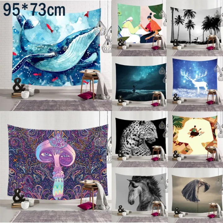 95 X 73cm Tapestry Sunset Mountain Series Dormitory Decor Background Wall Hanging Bohemian Gypsy Psychedelic Tapiz Witchcraft
95 X 73cm Tapestry Sunset Mountain Series Dormitory Decor Background Wall Hanging Bohemian Gypsy Psychedelic Tapiz Witchcraft