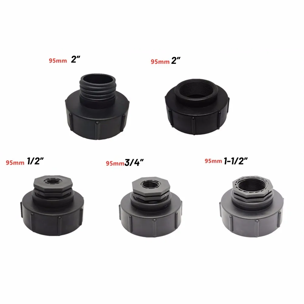 IBC Container Water Tank Adapter With S100x8 Coarse Thread Garden Fittings Replacement 1/2" 3/4" 1" 1-1/2" 2" Plastic
IBC Container Water Tank Adapter With S100x8 Coarse Thread Garden Fittings Replacement 1/2" 3/4" 1" 1-1/2" 2" Plastic