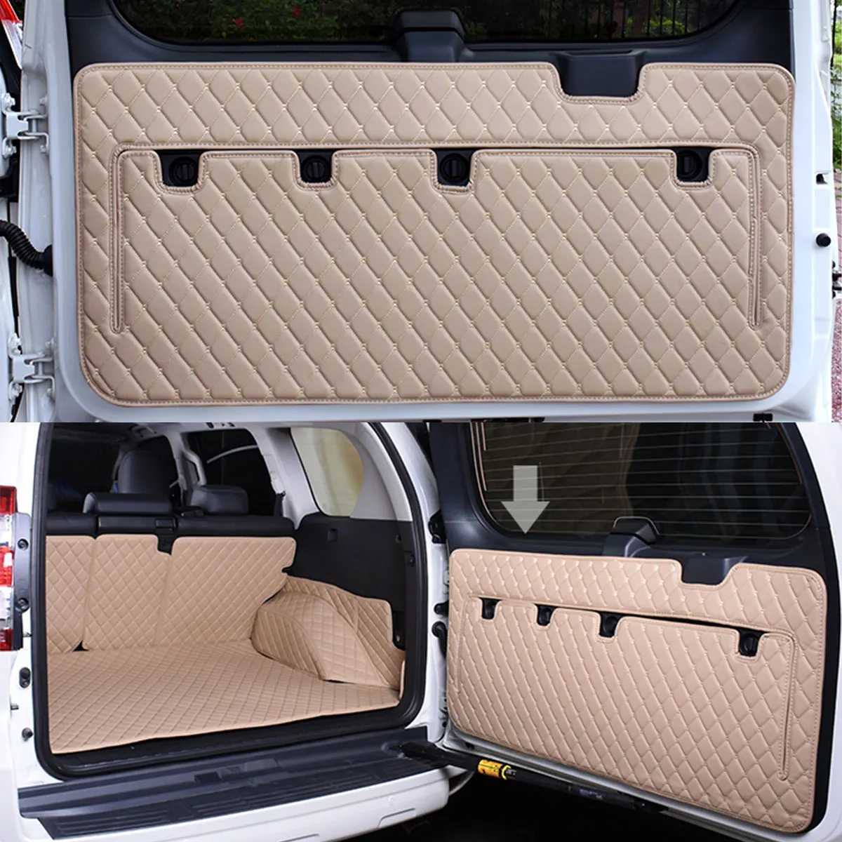 Cargo Rear Trunk Tailgate Tail Gate Door Mat Cover Floor Carpet Mud Pad Kick Tray For Toyota Land Cruiser Prado 150 2010 - 2018
Cargo Rear Trunk Tailgate Tail Gate Door Mat Cover Floor Carpet Mud Pad Kick Tray For Toyota Land Cruiser Prado 150 2010 - 2018