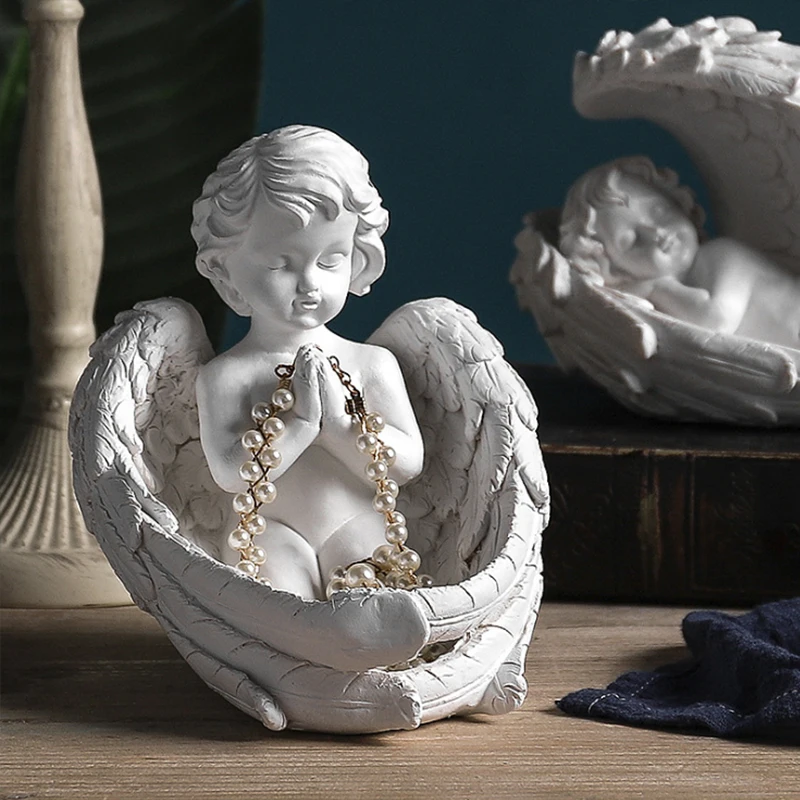 Vintage Resin Crafts Small Girl Angel Ornaments Living Room Bedroom Window Display Sculpture Nostalgic Catholic Gifts Figurines
Vintage Resin Crafts Small Girl Angel Ornaments Living Room Bedroom Window Display Sculpture Nostalgic Catholic Gifts Figurines