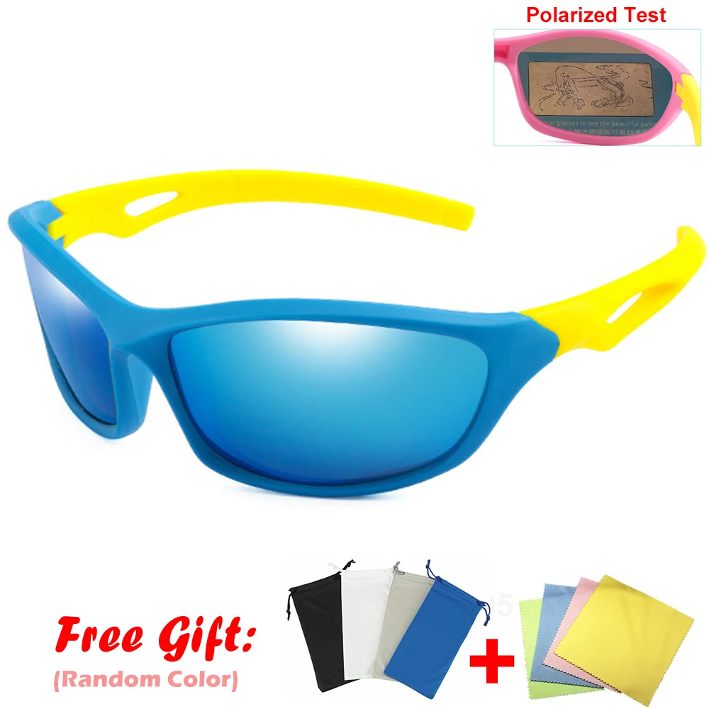 S455 Brand Design Kids Polarized Sunglasses boys Girls Square Coating Sun Glasses UV400 Eyewear Child Shades Gafas de sol
S455 Brand Design Kids Polarized Sunglasses boys Girls Square Coating Sun Glasses UV400 Eyewear Child Shades Gafas de sol