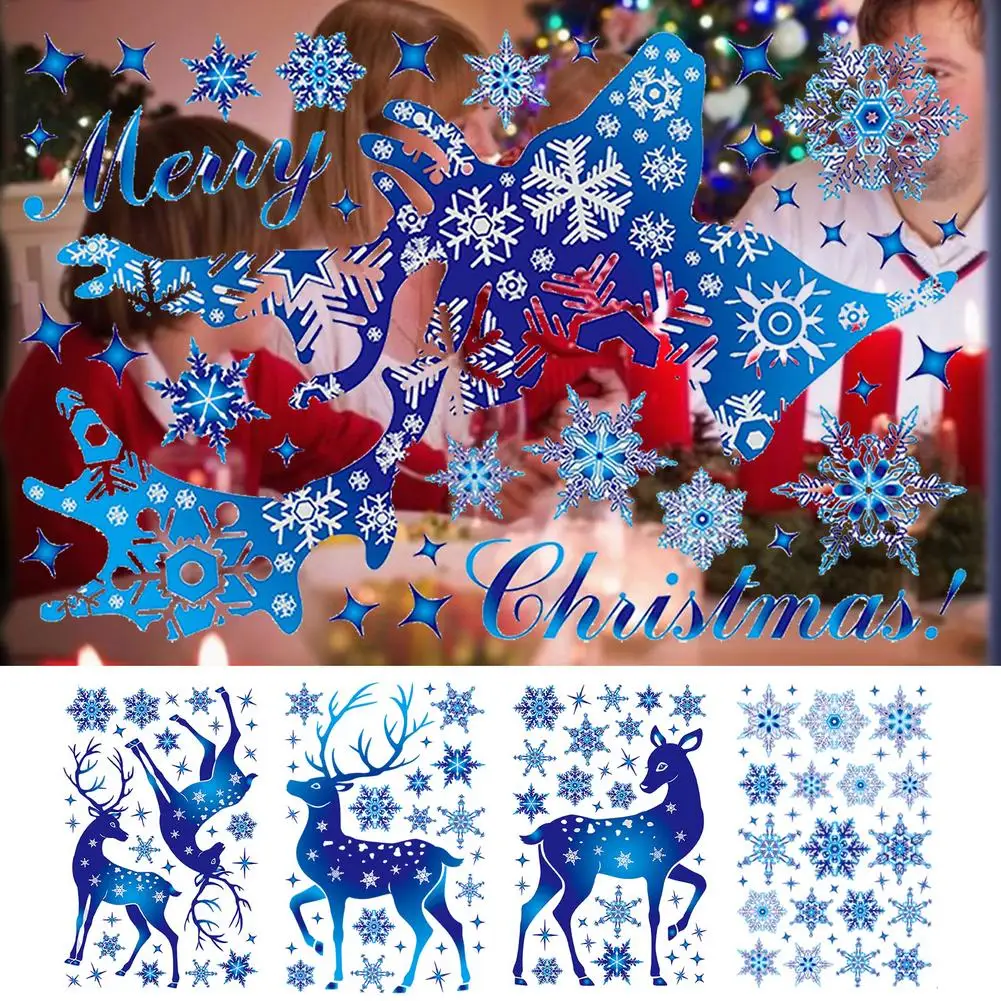 Наклейки со снежинками, оленями и окошками
Наклейки со снежинками, оленями и окошками