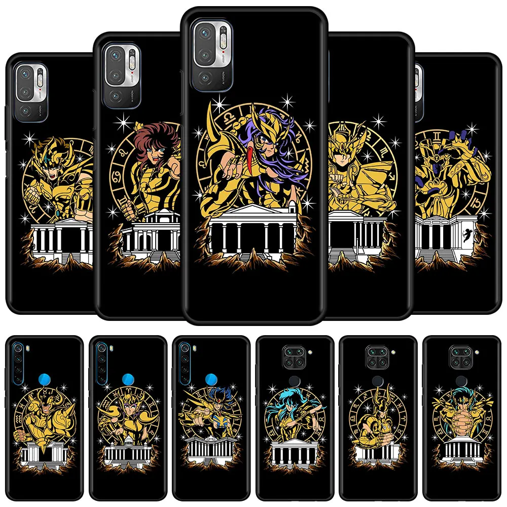 Soft Case For Xiaomi Redmi Note 11 10 9 Pro 10S 9S 8 7 9A 9C K40 9T 8T Black Shell Silicone Phone Cover Cool Saint Seiya Funda
Soft Case For Xiaomi Redmi Note 11 10 9 Pro 10S 9S 8 7 9A 9C K40 9T 8T Black Shell Silicone Phone Cover Cool Saint Seiya Funda