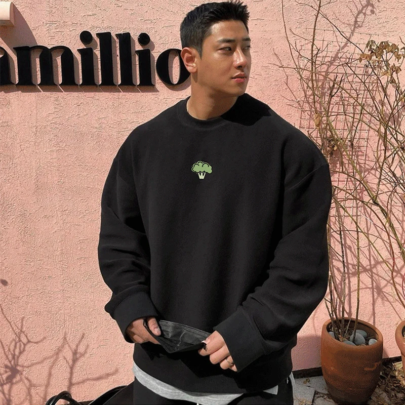 Высококачественная Мужская Уличная одежда из чистого хлопка в стиле хип-хоп модный топ с длинным рукавом для отдыха спорта фитнеса теплый т... 
Высококачественная Мужская Уличная одежда из чистого хлопка в стиле хип-хоп модный топ с длинным рукавом для отдыха спорта фитнеса теплый т...