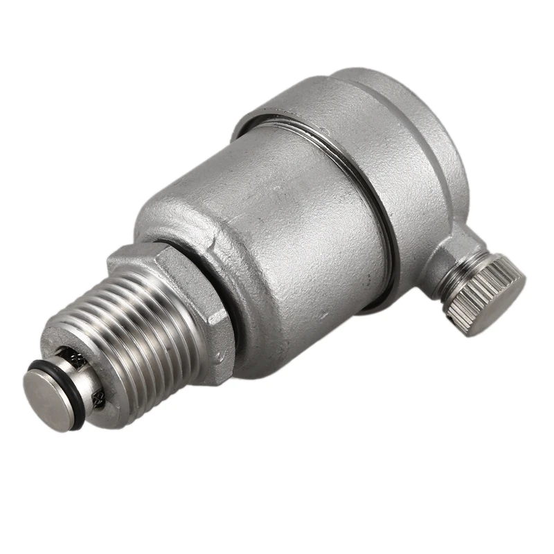 1/2 Inch Stainless Steel 304 Automatic Air Vent Valve for Solar Water Heater Pressure Relief Valve 10Bar 
1/2 Inch Stainless Steel 304 Automatic Air Vent Valve for Solar Water Heater Pressure Relief Valve 10Bar