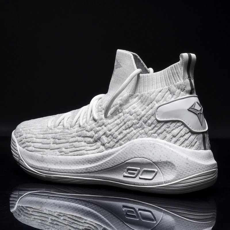 Basketball Shoe Rubber Thick-Soled Wear Nonslip Shock-Absorbing Training Sneakers Breathable Lightweight Protective Heel Zapatos
Basketball Shoe Rubber Thick-Soled Wear Nonslip Shock-Absorbing Training Sneakers Breathable Lightweight Protective Heel Zapatos