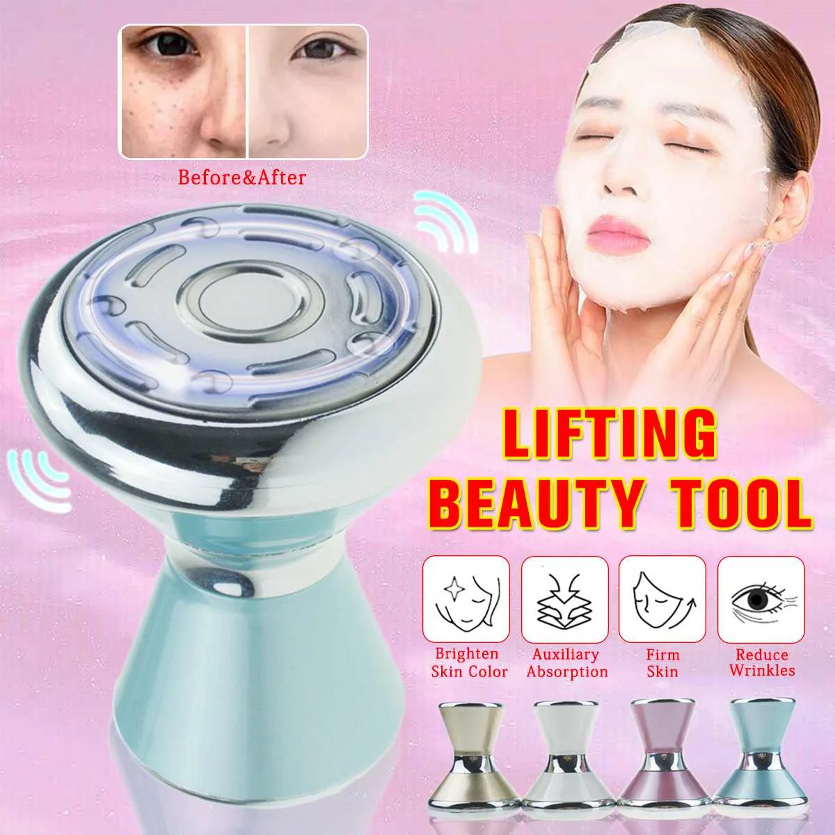 Microcurrent Facial Massager Magnetic Face Massage Beauty Machine Device Import Nutrition Anti Wrinkle Skin Lifting Facial Care
Microcurrent Facial Massager Magnetic Face Massage Beauty Machine Device Import Nutrition Anti Wrinkle Skin Lifting Facial Care