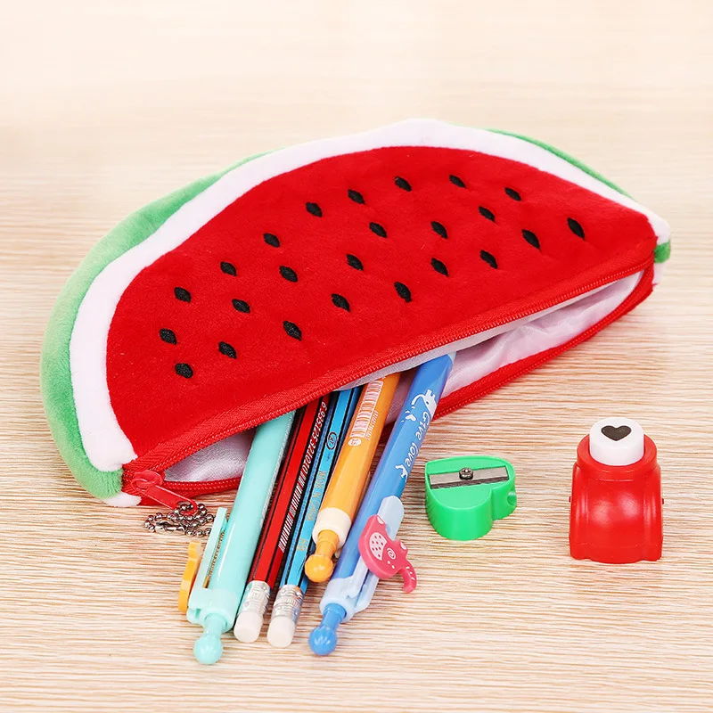 Creative Cute Big Watermelon Psp Bag Fashion Watermelon Storage Pen Bag Cute Plush Stationery Bag Pen Pouch School Supplies
Creative Cute Big Watermelon Psp Bag Fashion Watermelon Storage Pen Bag Cute Plush Stationery Bag Pen Pouch School Supplies