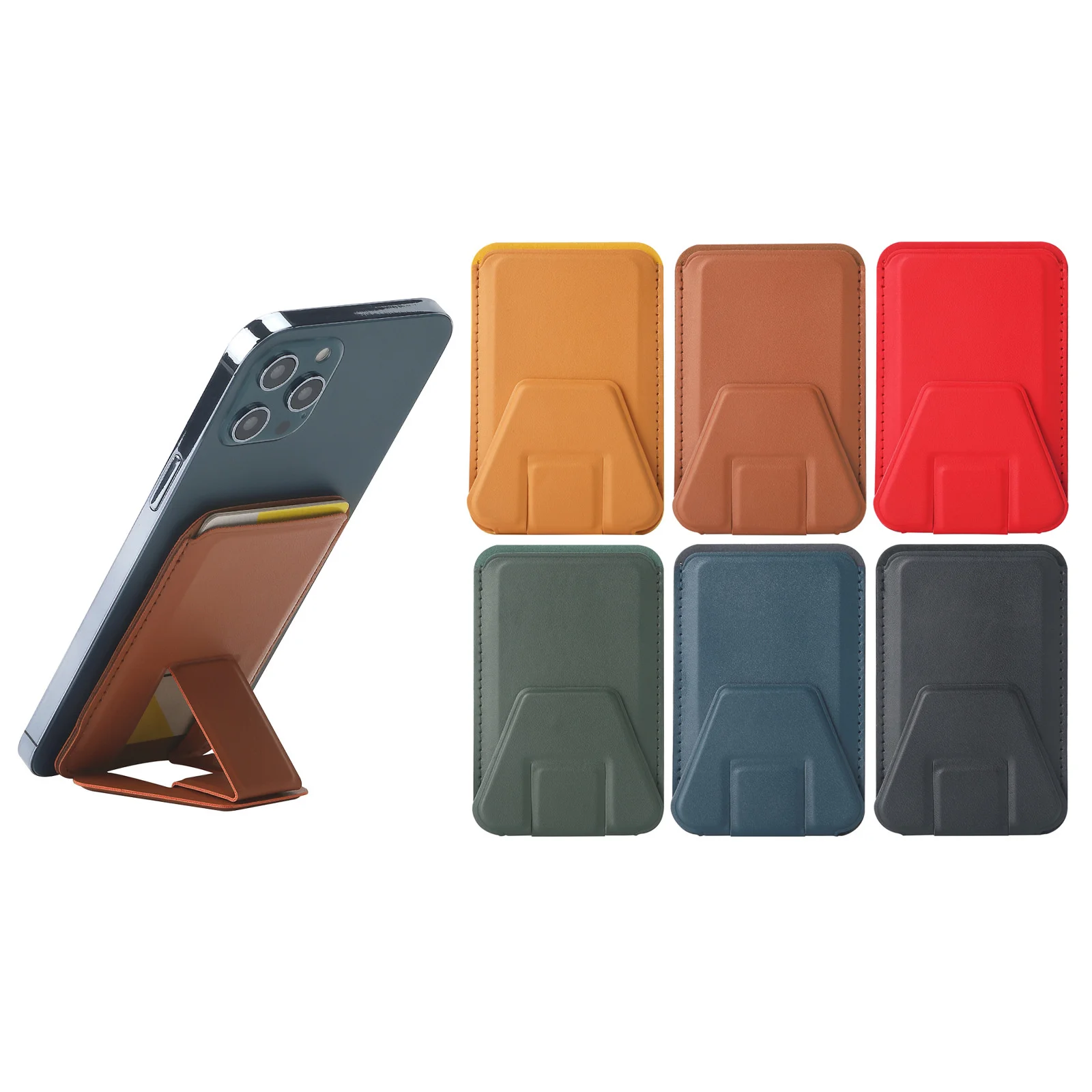 Magnetic Card Holder Wallet Stand Leather Case for Magsafe Iphone 13 12 Pro Max Mini Bag Card Pocket for Magsafing Magnet Case
Magnetic Card Holder Wallet Stand Leather Case for Magsafe Iphone 13 12 Pro Max Mini Bag Card Pocket for Magsafing Magnet Case