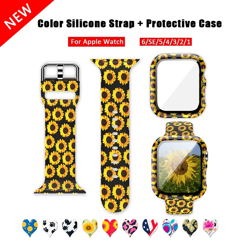 Leopard Strap for Apple Watch Band 44mm 40mm 42mm 38mm Silicone Woman Bracelet Printed Belt Iwatch Series 6 SE 5 4 3 Accessories
Leopard Strap for Apple Watch Band 44mm 40mm 42mm 38mm Silicone Woman Bracelet Printed Belt Iwatch Series 6 SE 5 4 3 Accessories