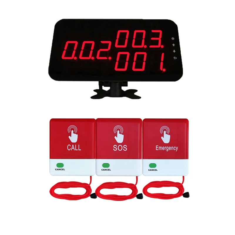 1 display receiver with 10 call buttons wireless hospital hand watch nurse call system
1 display receiver with 10 call buttons wireless hospital hand watch nurse call system