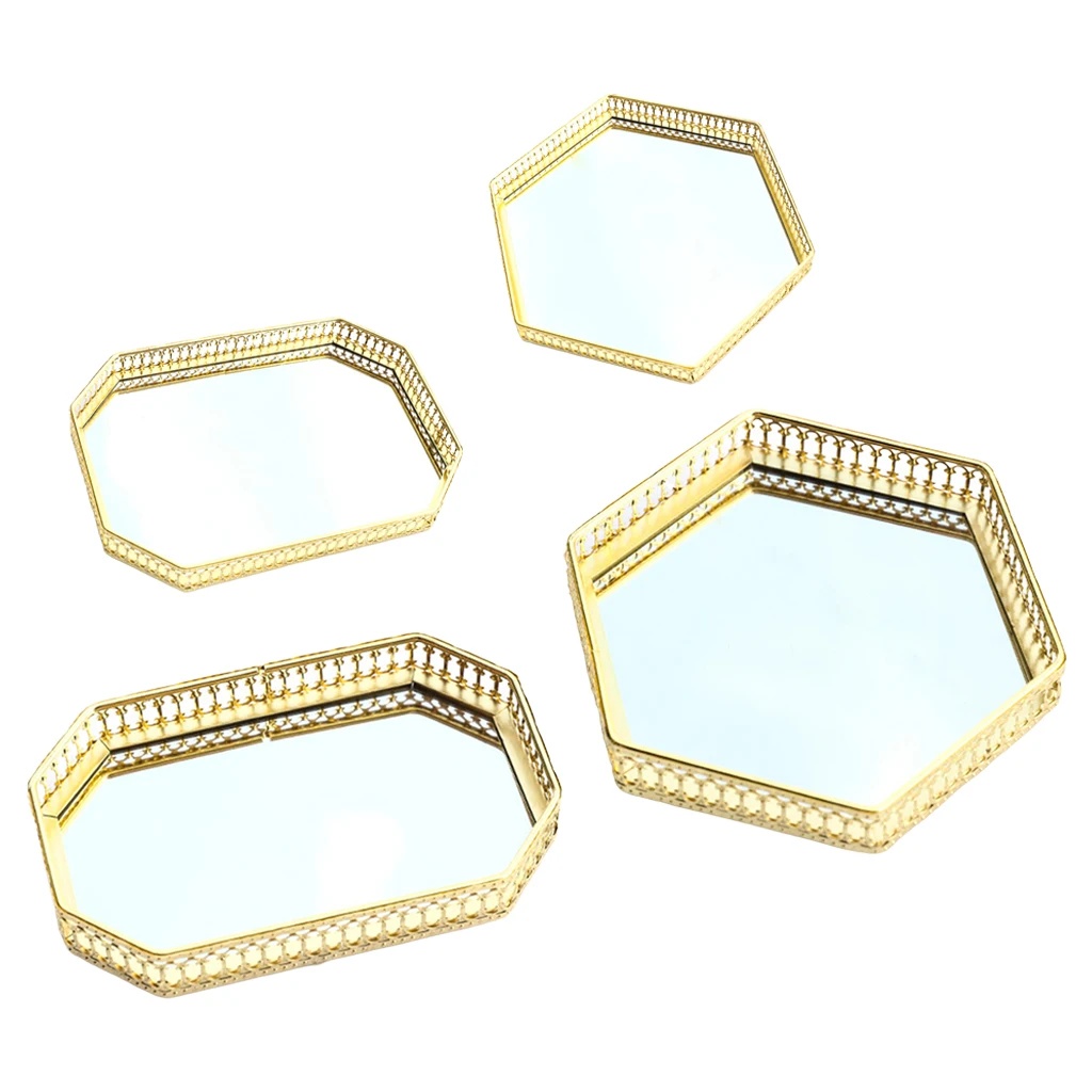 Зеркальный стеклянный поднос для макияжа, декоративный поднос для украшений, косметики
Зеркальный стеклянный поднос для макияжа, декоративный поднос для украшений, косметики