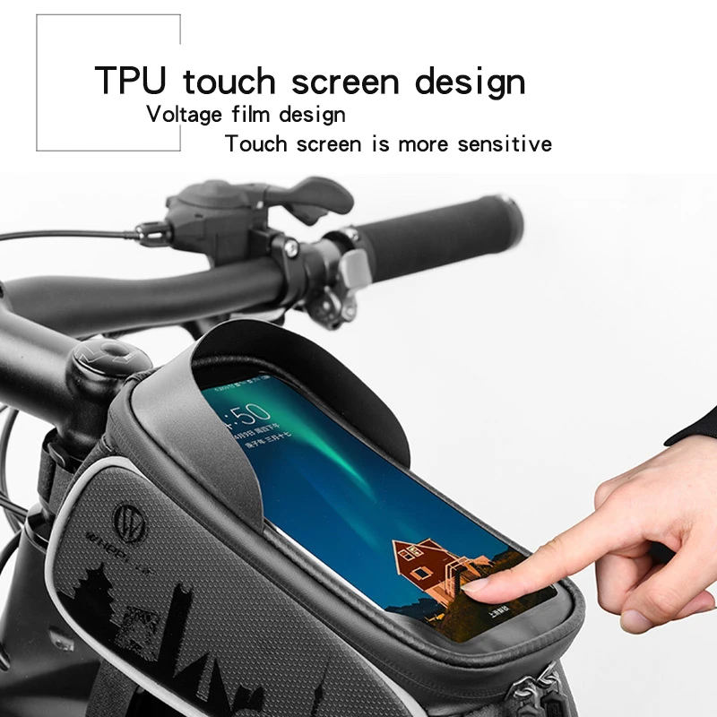 Bicycle Chartered Front Bag Water Repellent Bag 6.5 Inches Chinese Elements Front Beam Bag Upper Tube Bag Riding Equipment
Bicycle Chartered Front Bag Water Repellent Bag 6.5 Inches Chinese Elements Front Beam Bag Upper Tube Bag Riding Equipment
