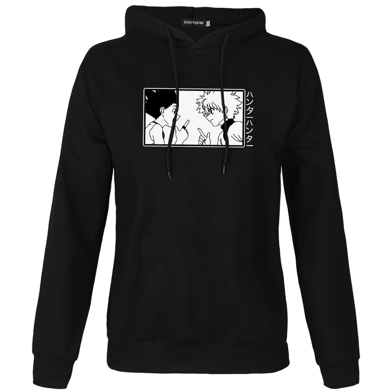 A-2020 Hot Sale Women Winter Warm Top Japan Harajuku Style Anime Hunter X Hunter Double-sided Printed Pocket Hooded Sweatshirt
A-2020 Hot Sale Women Winter Warm Top Japan Harajuku Style Anime Hunter X Hunter Double-sided Printed Pocket Hooded Sweatshirt