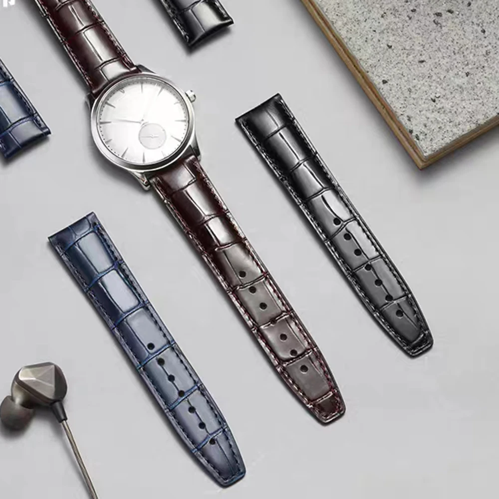 First layer calfskin strap for MAURICE LACROIX Eliros watchband cow genuine leather leather bands 20mm 22mm with folding buckle
First layer calfskin strap for MAURICE LACROIX Eliros watchband cow genuine leather leather bands 20mm 22mm with folding buckle