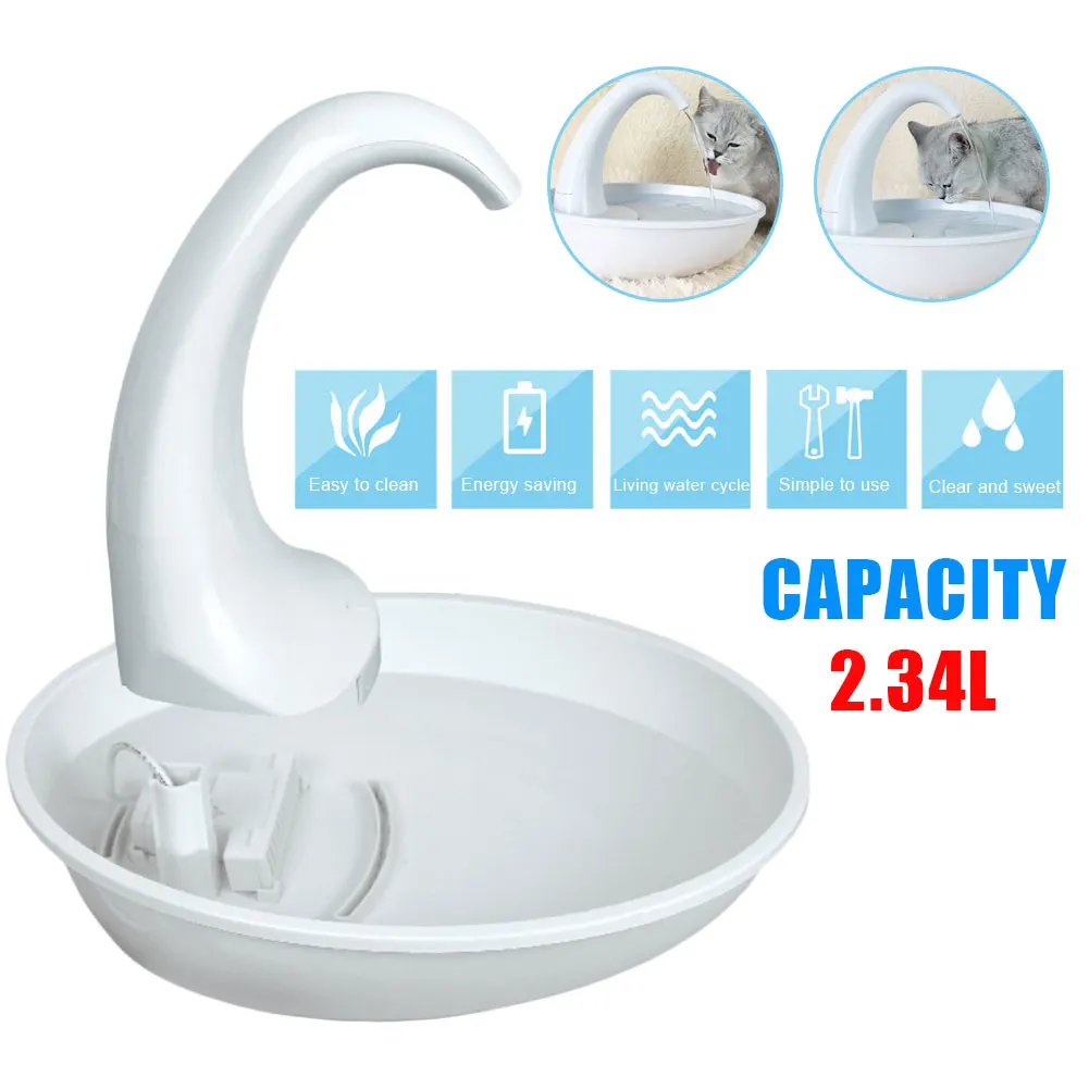 Adjustable Water Flow Pioneer Pet Swan Neck Pet Automatic Drinking Fountain Running Water Automatic Circulation Health
Adjustable Water Flow Pioneer Pet Swan Neck Pet Automatic Drinking Fountain Running Water Automatic Circulation Health