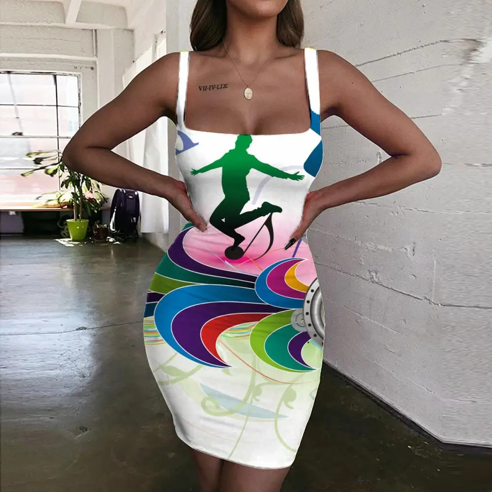 KYKU Brand Music Dress Women Colorful Vestido Sexy Party Ladies Dresses Hip Hop Bodycon Dress Womens Clothing Mini Evening
KYKU Brand Music Dress Women Colorful Vestido Sexy Party Ladies Dresses Hip Hop Bodycon Dress Womens Clothing Mini Evening
