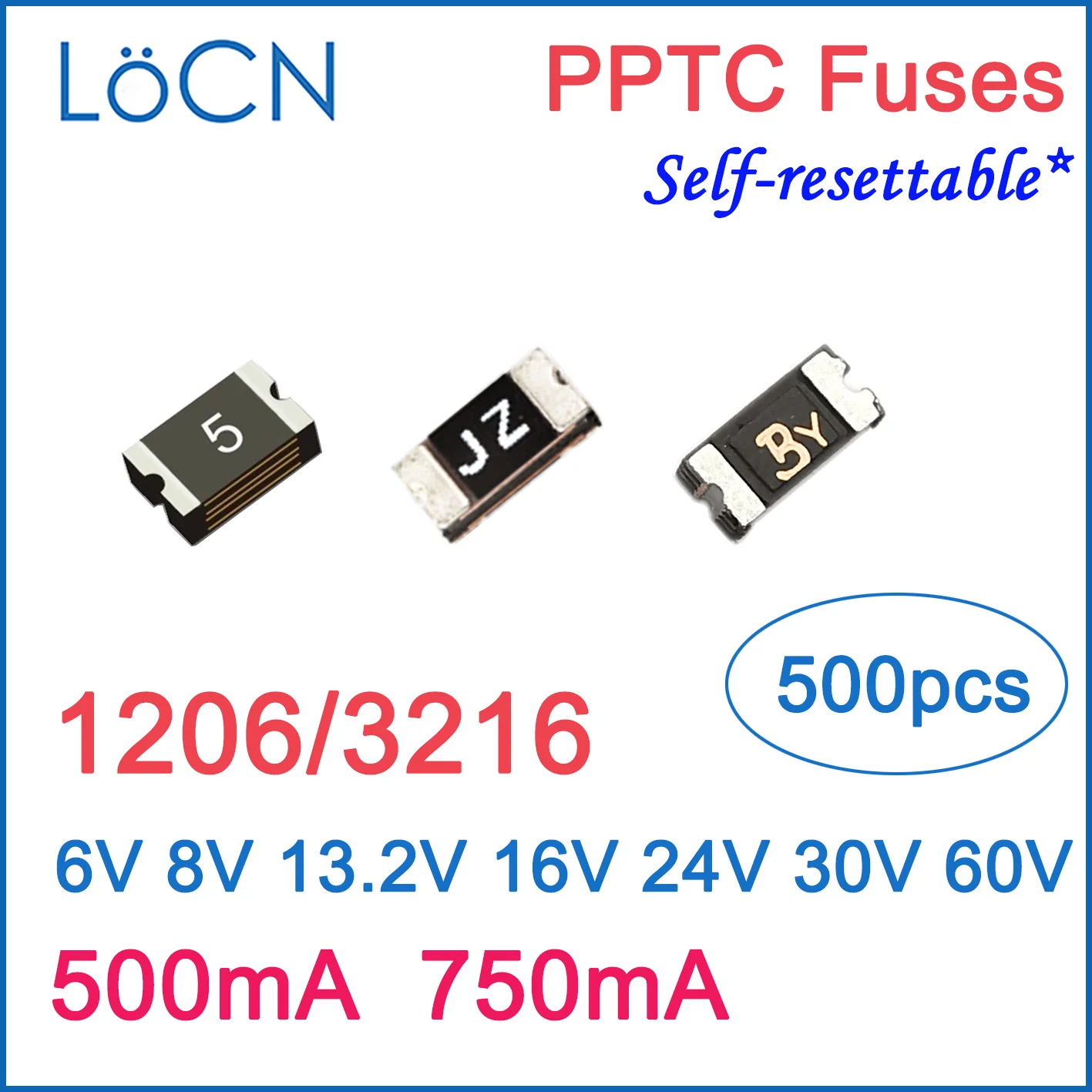 Предохранители PPTC 1206 3216 500mA 750mA 0.5A 0.75A 6V 8V 13,2 V 16V 24V 30V 60V SMD самостоятельно сбрасываемый Сделано в Китае высокого качества 500 шт
Предохранители PPTC 1206 3216 500mA 750mA 0.5A 0.75A 6V 8V 13,2 V 16V 24V 30V 60V SMD самостоятельно сбрасываемый Сделано в Китае высокого качества 500 шт