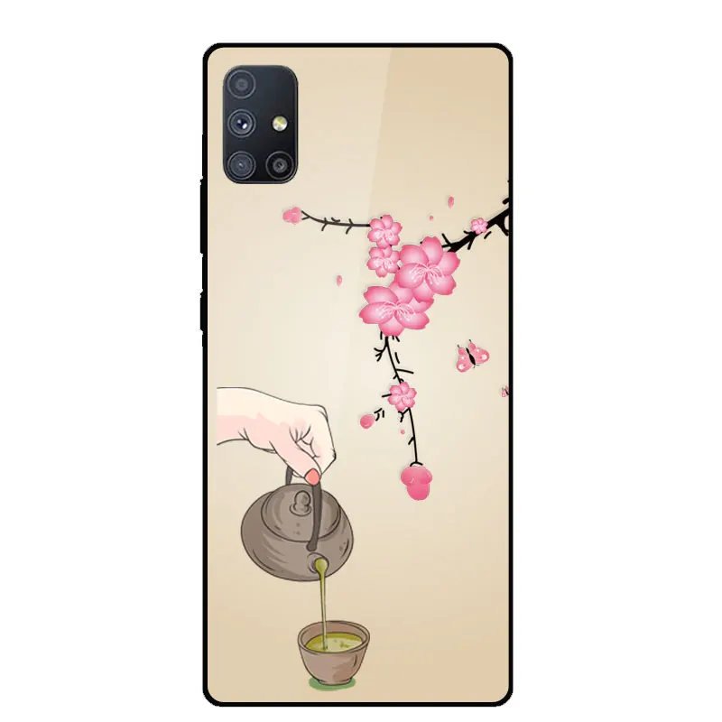Tempered Glass Case For Samsung Galaxy M51 Luxury Shockproof Phone Case For Samsung M51 SM-M515F M515F M515 Protective Covers
Tempered Glass Case For Samsung Galaxy M51 Luxury Shockproof Phone Case For Samsung M51 SM-M515F M515F M515 Protective Covers