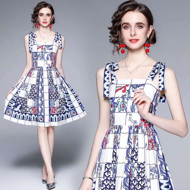 Bodycon Dress Women Summer 20201 Plus Size Chiffon High Street A-LINE Tank Knee-Length SquareCollar Print Sleeveless Empire
Bodycon Dress Women Summer 20201 Plus Size Chiffon High Street A-LINE Tank Knee-Length SquareCollar Print Sleeveless Empire