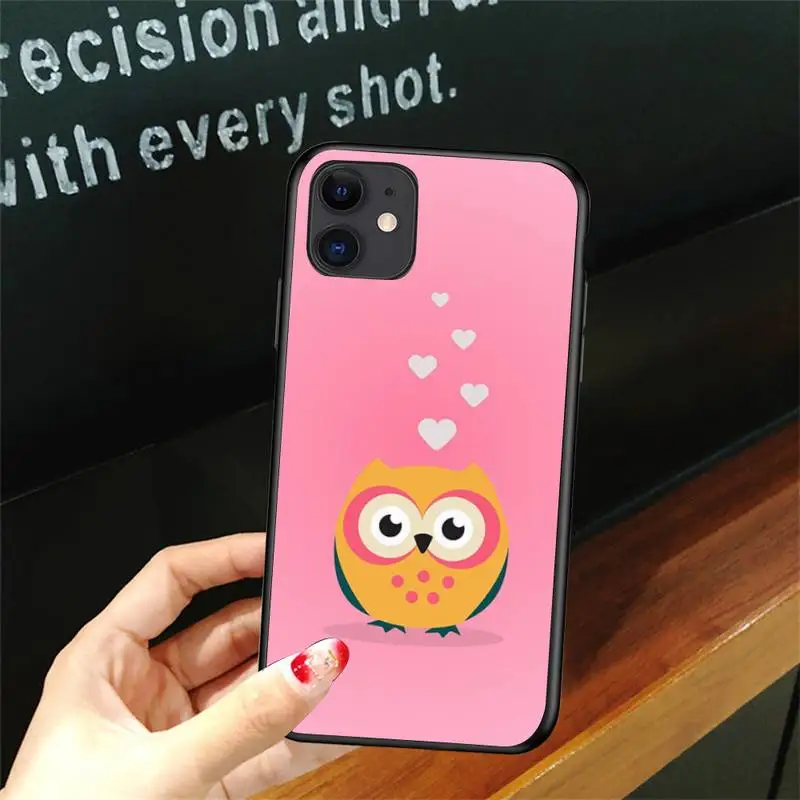Cute Cartoon Animal Owl Capa Phone Case For Iphone 5 5S SE 6 6s 7 8 plus X Xr XS 11 12 Mini Pro Max Cover Fundas Coque
Cute Cartoon Animal Owl Capa Phone Case For Iphone 5 5S SE 6 6s 7 8 plus X Xr XS 11 12 Mini Pro Max Cover Fundas Coque