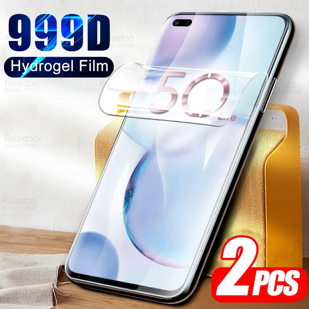 2 шт., Гидрогелевая пленка для защиты экрана Honor 50 Light Hnor Hono 50 Lite
2 шт., Гидрогелевая пленка для защиты экрана Honor 50 Light Hnor Hono 50 Lite