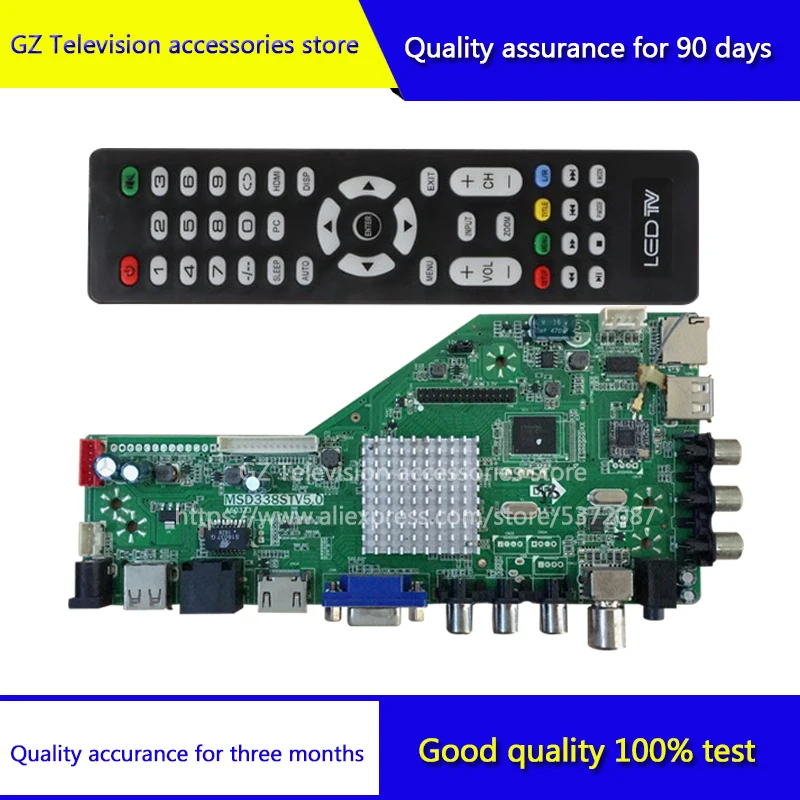 MSD338STV5.0 Intelligent Wireless Network TV Driver Board Universal Smart LCD Controller board Android RAM 1G and 4G storage
MSD338STV5.0 Intelligent Wireless Network TV Driver Board Universal Smart LCD Controller board Android RAM 1G and 4G storage