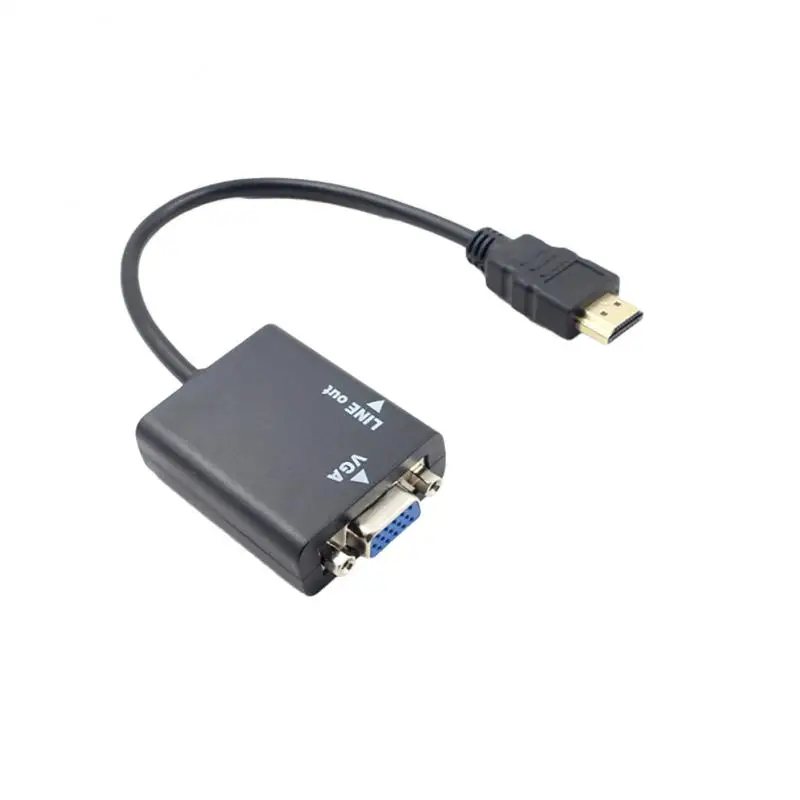 HD 1080P HDMI-совместимый адаптер VGA кабель-преобразователь для Xbox PS4 ПК ноутбука