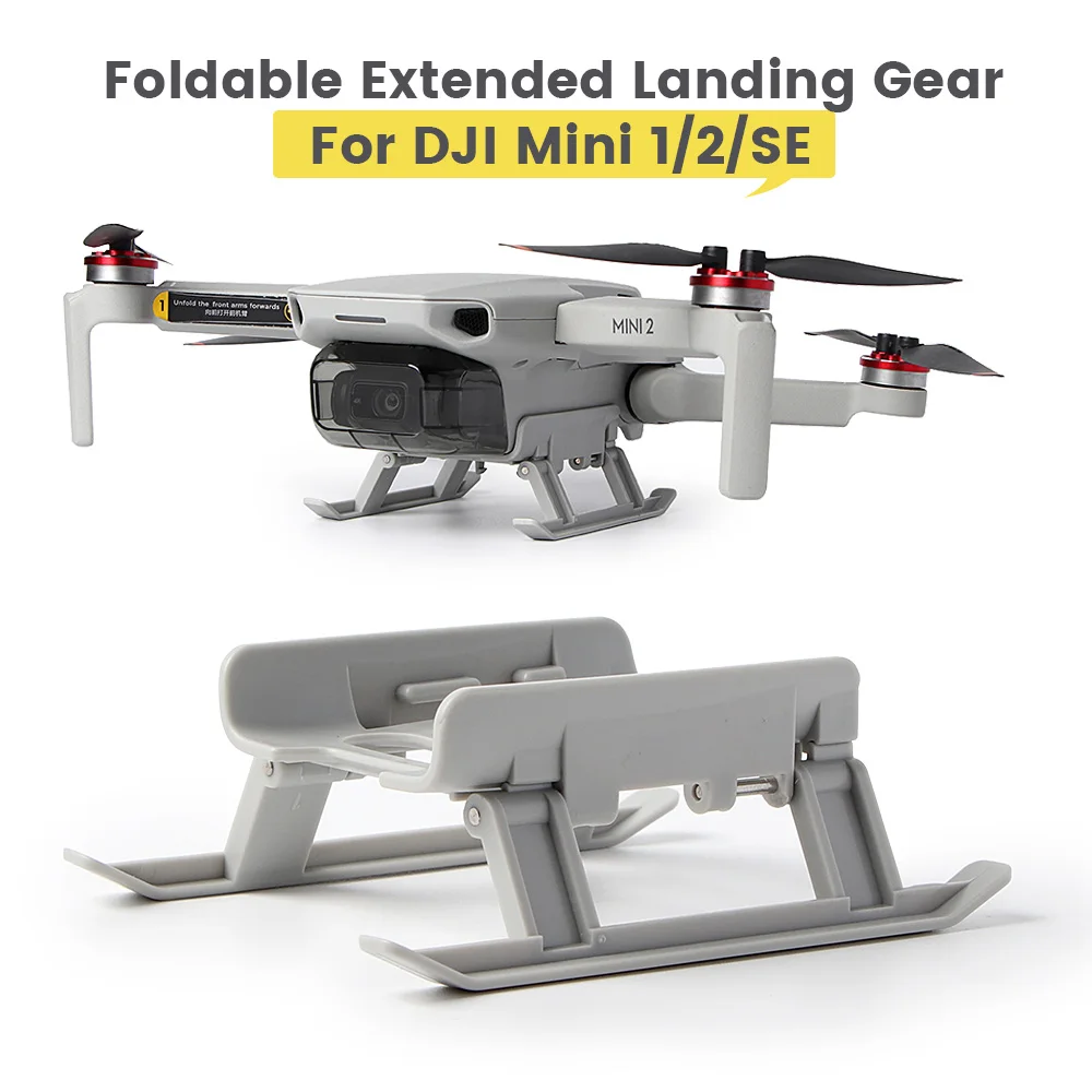 DJI Mini 2/Mini SE Foldable Landing Gear Height Extender Foot Protector Stand for DJI Mavic Mini Drone RC Quadcopter Accessories
DJI Mini 2/Mini SE Foldable Landing Gear Height Extender Foot Protector Stand for DJI Mavic Mini Drone RC Quadcopter Accessories