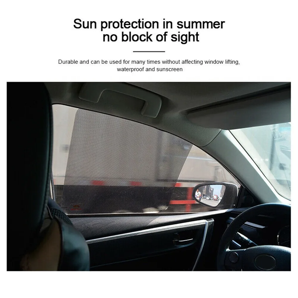 Visor Car Curtain Window Film Windshield Stickers Electrostatic Adsorption Front Rear PVC Sun Shade Sunshade
Visor Car Curtain Window Film Windshield Stickers Electrostatic Adsorption Front Rear PVC Sun Shade Sunshade