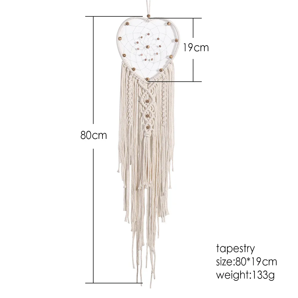 Nordic Love Dream Catcher Woven Tapestry Wall Decorations Living Room Bedroom Decoration Tapestry Shooting Props
Nordic Love Dream Catcher Woven Tapestry Wall Decorations Living Room Bedroom Decoration Tapestry Shooting Props