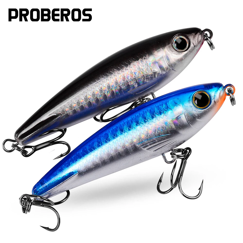 PROBEROS 1PCS Thrill Stick Sinking Pencil 8.5cm-11.5g Fishing Stickbait Wobblers With Inner Balls SaltWater Artificial Hard Bait 
PROBEROS 1PCS Thrill Stick Sinking Pencil 8.5cm-11.5g Fishing Stickbait Wobblers With Inner Balls SaltWater Artificial Hard Bait