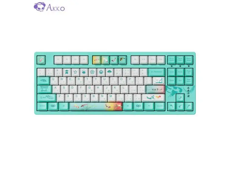 Механическая игровая клавиатура AKKO 3087 V2, 87 клавиш, синий, оранжевый, розовый
Механическая игровая клавиатура AKKO 3087 V2, 87 клавиш, синий, оранжевый, розовый